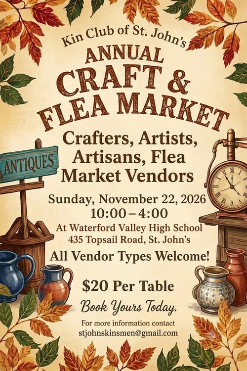 St. John’s Kin Club Craft Fair