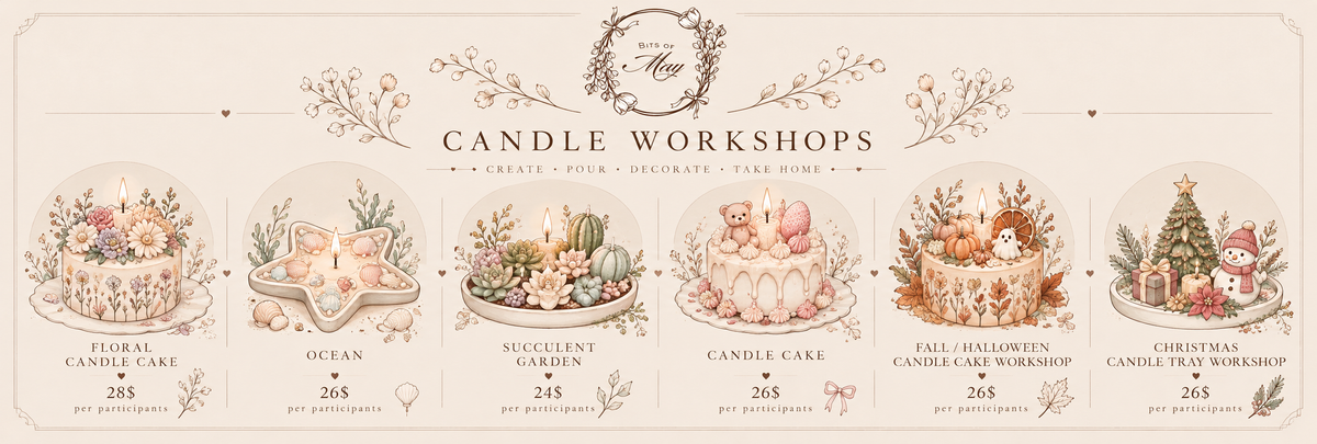 Bits of May Candle Workshops